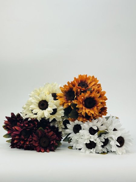 ورد عباد الشمس كبير ضمة 11وردة مميزة